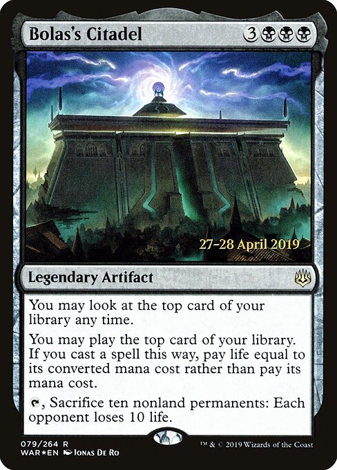 Bolas's Citadel - War of the Spark Promos - 79s