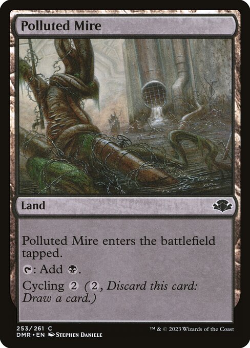 Polluted Mire - Dominaria Remastered - 253