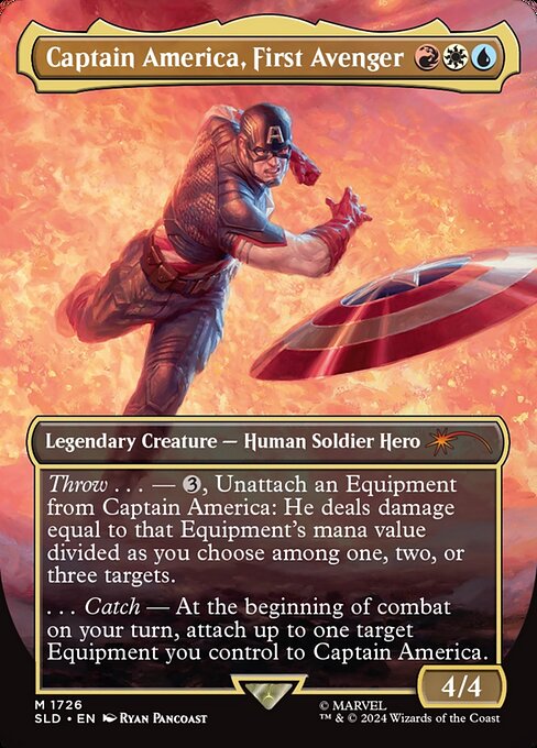 Captain America, First Avenger - Secret Lair Drop - 1726