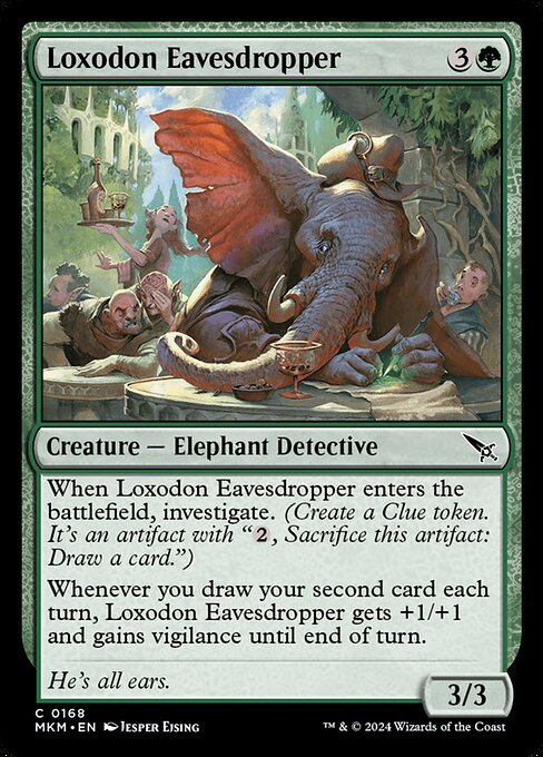 Loxodon Eavesdropper - Murders at Karlov Manor - 168