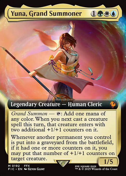 Yuna, Grand Summoner - Final Fantasy Commander - 192