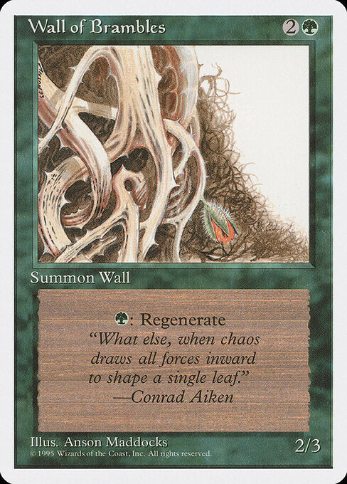 Wall of Brambles - Fourth Edition - 282