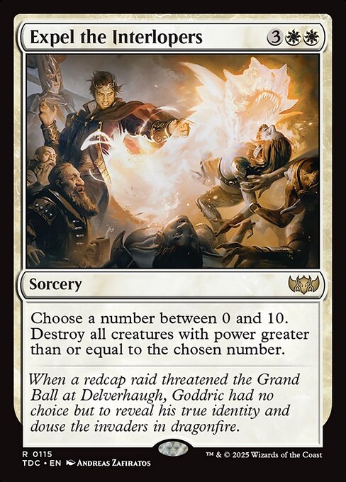 Expel the Interlopers - Tarkir: Dragonstorm Commander - 115