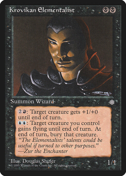 Krovikan Elementalist - Ice Age - 139