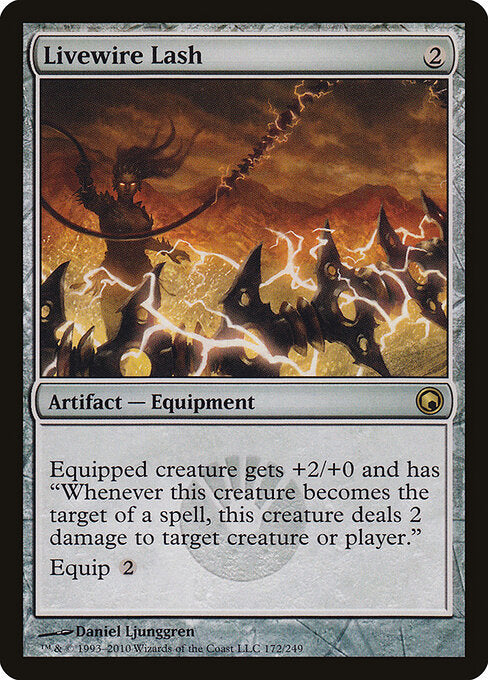 Livewire Lash - Scars of Mirrodin - 172