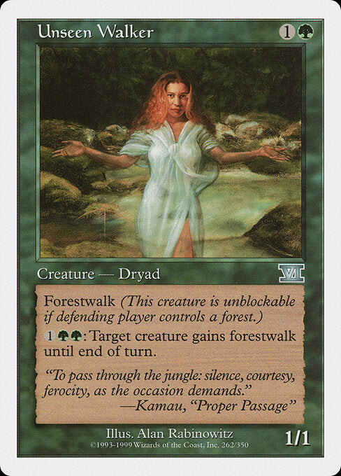 Unseen Walker - Classic Sixth Edition - 262