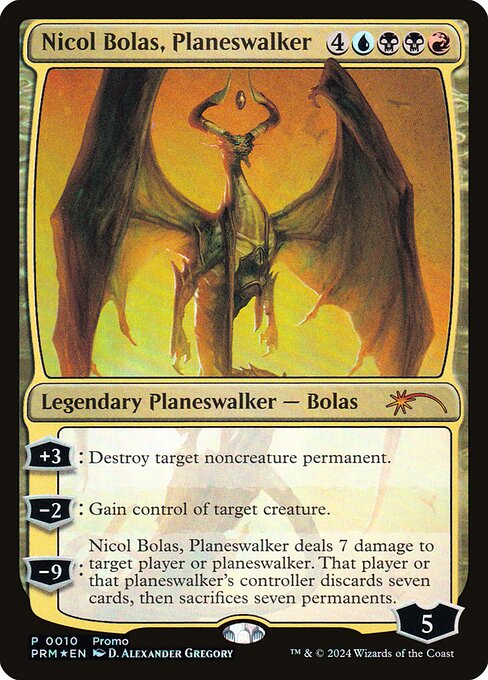 Nicol Bolas, Planeswalker - Media and Collaboration Promos - 2025-10
