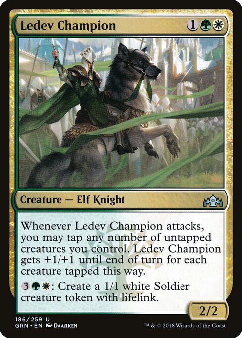 Ledev Champion - Guilds of Ravnica - 186
