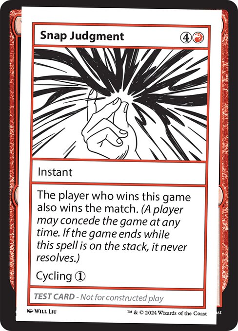 Snap Judgment - Mystery Booster 2 - 567