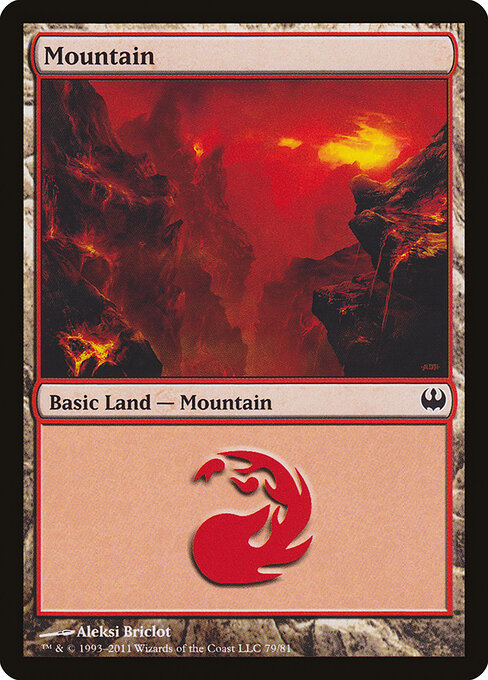 Mountain - Duel Decks: Knights vs. Dragons - 79