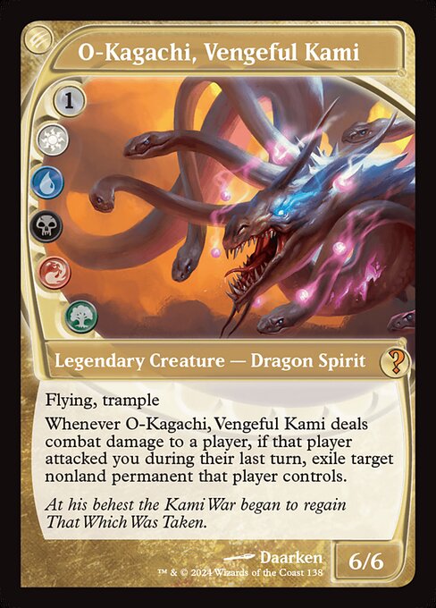 O-Kagachi, Vengeful Kami - Mystery Booster 2 - 138