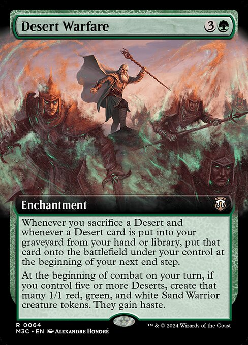 Desert Warfare - Modern Horizons 3 Commander - 64