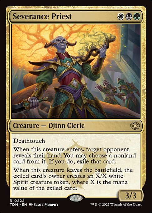 Severance Priest - Tarkir: Dragonstorm - 222
