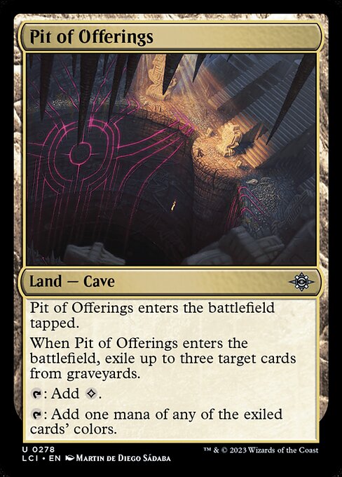 Pit of Offerings - The Lost Caverns of Ixalan - 278