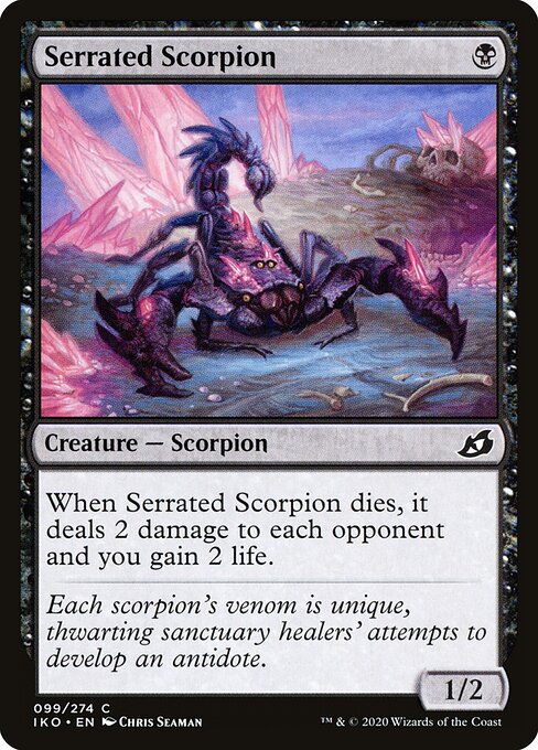 Serrated Scorpion - Ikoria: Lair of Behemoths - 99