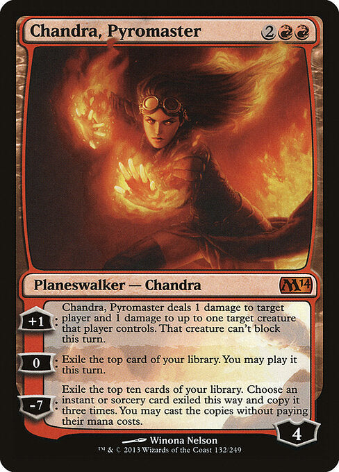 Chandra, Pyromaster - Magic 2014 - 132