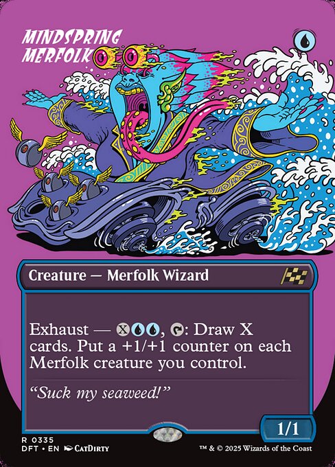 Mindspring Merfolk - Aetherdrift - 335