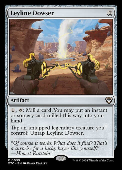 Leyline Dowser - Outlaws of Thunder Junction Commander - 39
