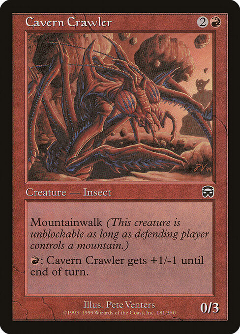 Cavern Crawler - Mercadian Masques - 181