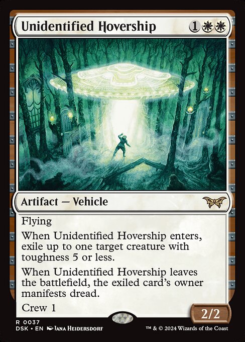 Unidentified Hovership - Duskmourn: House of Horror - 37