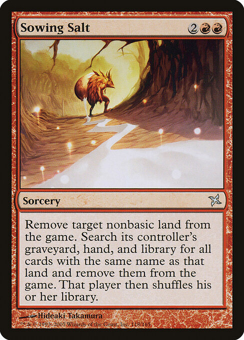 Sowing Salt - Betrayers of Kamigawa - 118
