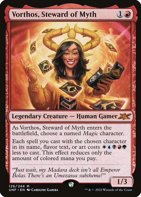 Vorthos, Steward of Myth - Unfinity - 126
