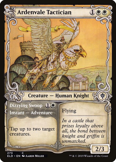 Ardenvale Tactician // Dizzying Swoop - Throne of Eldraine - 273