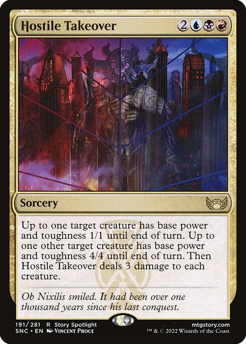 Hostile Takeover - Streets of New Capenna - 191