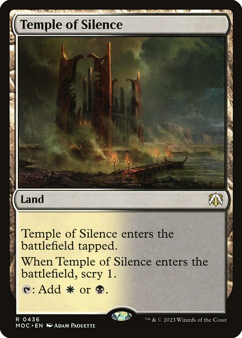 Temple of Silence - March of the Machine Commander - 436