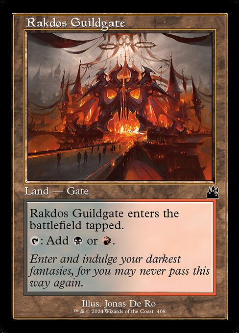 Rakdos Guildgate - Ravnica Remastered - 408