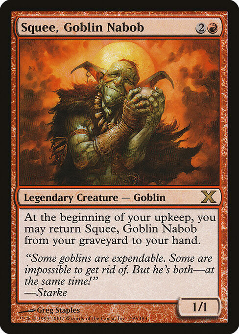 Squee, Goblin Nabob - Tenth Edition - 239