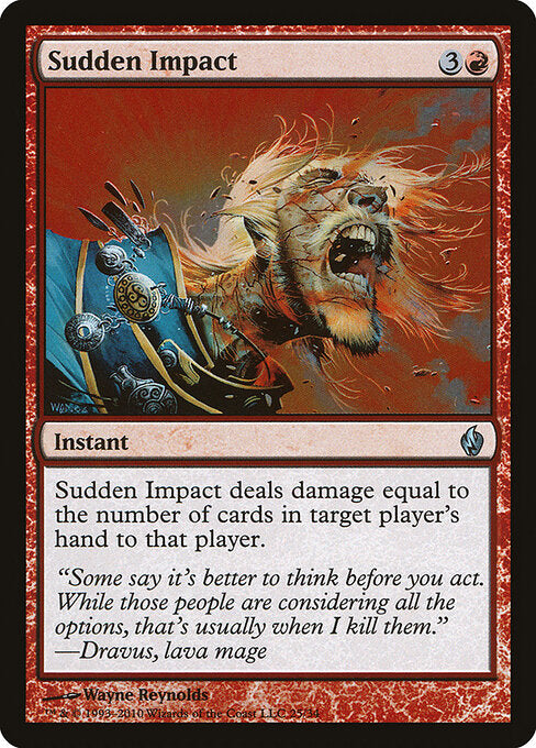 Sudden Impact - Premium Deck Series: Fire and Lightning - 25