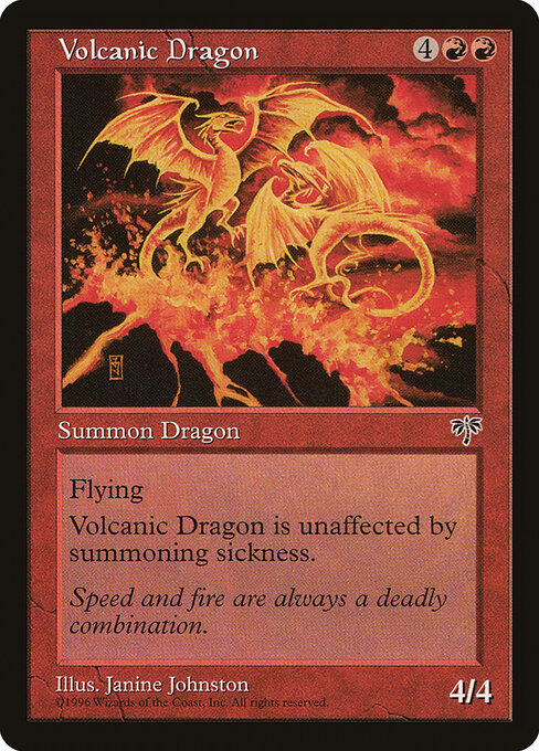 Volcanic Dragon - Mirage - 201
