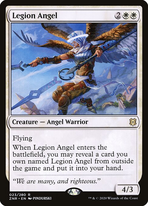 Legion Angel - Zendikar Rising - 23