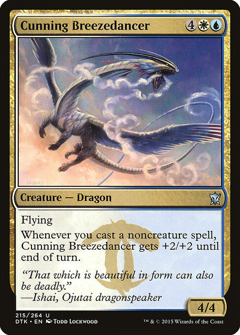 Cunning Breezedancer - Dragons of Tarkir - 215
