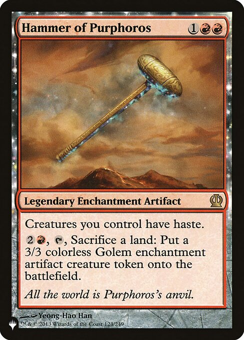 Hammer of Purphoros - The List - THS-124