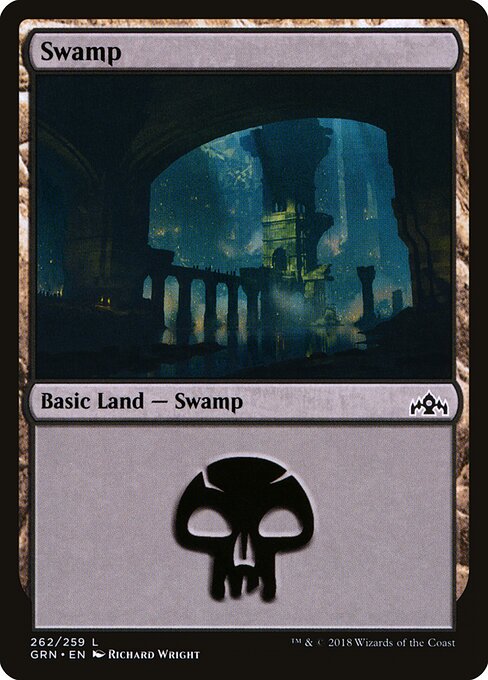 Swamp - Guilds of Ravnica - 262