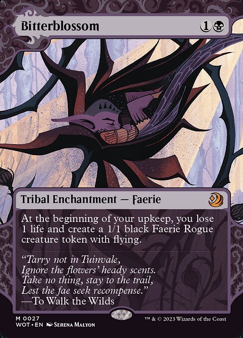 Bitterblossom - Wilds of Eldraine: Enchanting Tales - 27