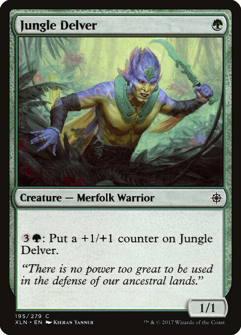 Jungle Delver - Ixalan - 195