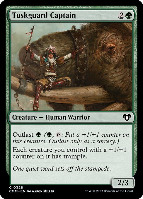 Tuskguard Captain - Commander Masters - 328