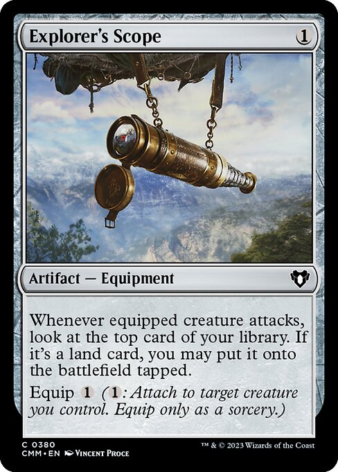 Explorer's Scope - Commander Masters - 380
