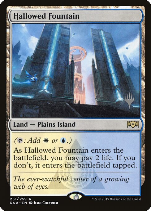 Hallowed Fountain - Ravnica Allegiance Promos - 251p
