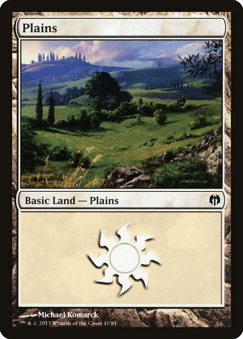 Plains - Duel Decks: Heroes vs. Monsters - 41