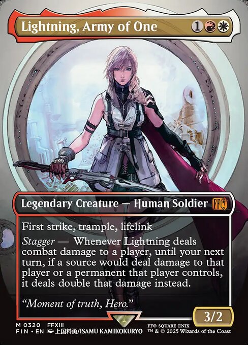 Lightning, Army of One - Final Fantasy - 320