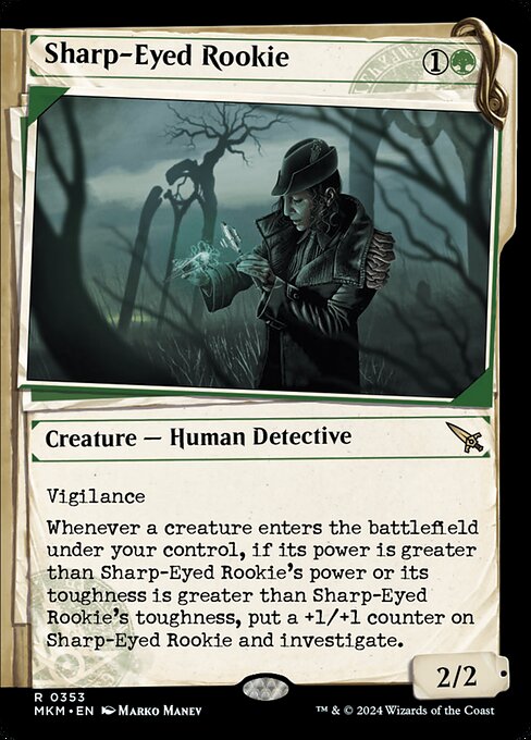 Sharp-Eyed Rookie - Murders at Karlov Manor - 353