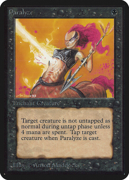 Paralyze - Limited Edition Alpha - 119