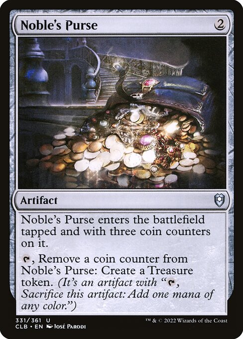 Noble's Purse - Commander Legends: Battle for Baldur's Gate - 331