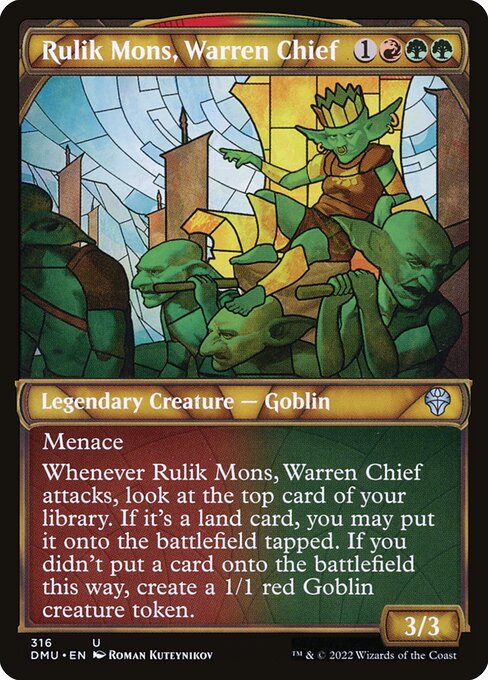 Rulik Mons, Warren Chief - Dominaria United - 316