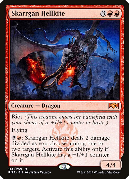 Skarrgan Hellkite - Ravnica Allegiance - 114