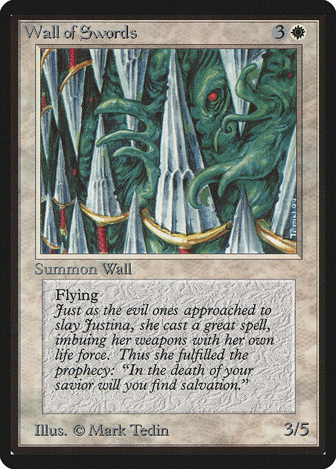 Wall of Swords - Limited Edition Beta - 43